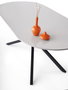 Hanah Home Aura - 3013 Mesa de Comedor Gris Claro